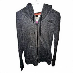 The North Face Gray Zip-Up Hoodie